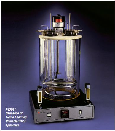 Sequence IV Liquid Foaming Characteristics Apparatus