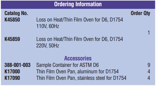 Thin Film Oven